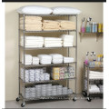 NSF Chrome Metal Hotel Rack de Almacenamiento para Comercial